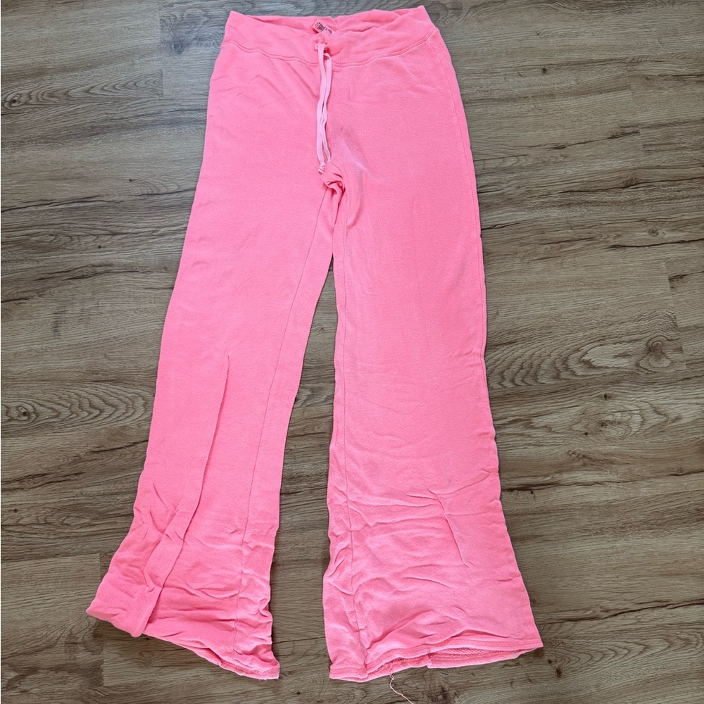 SKIMS Pink Flare Pants